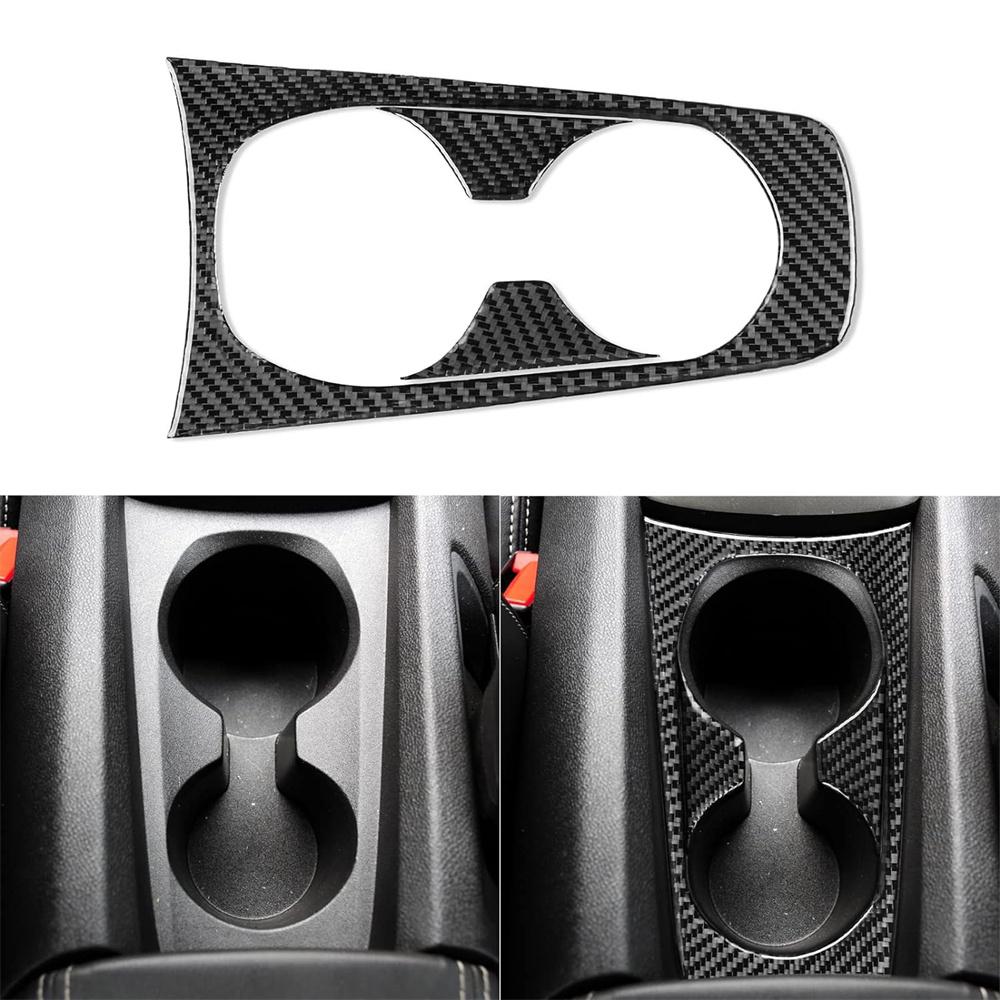Carbon Fiber Cup Holder Trim for Chevrolet Camaro