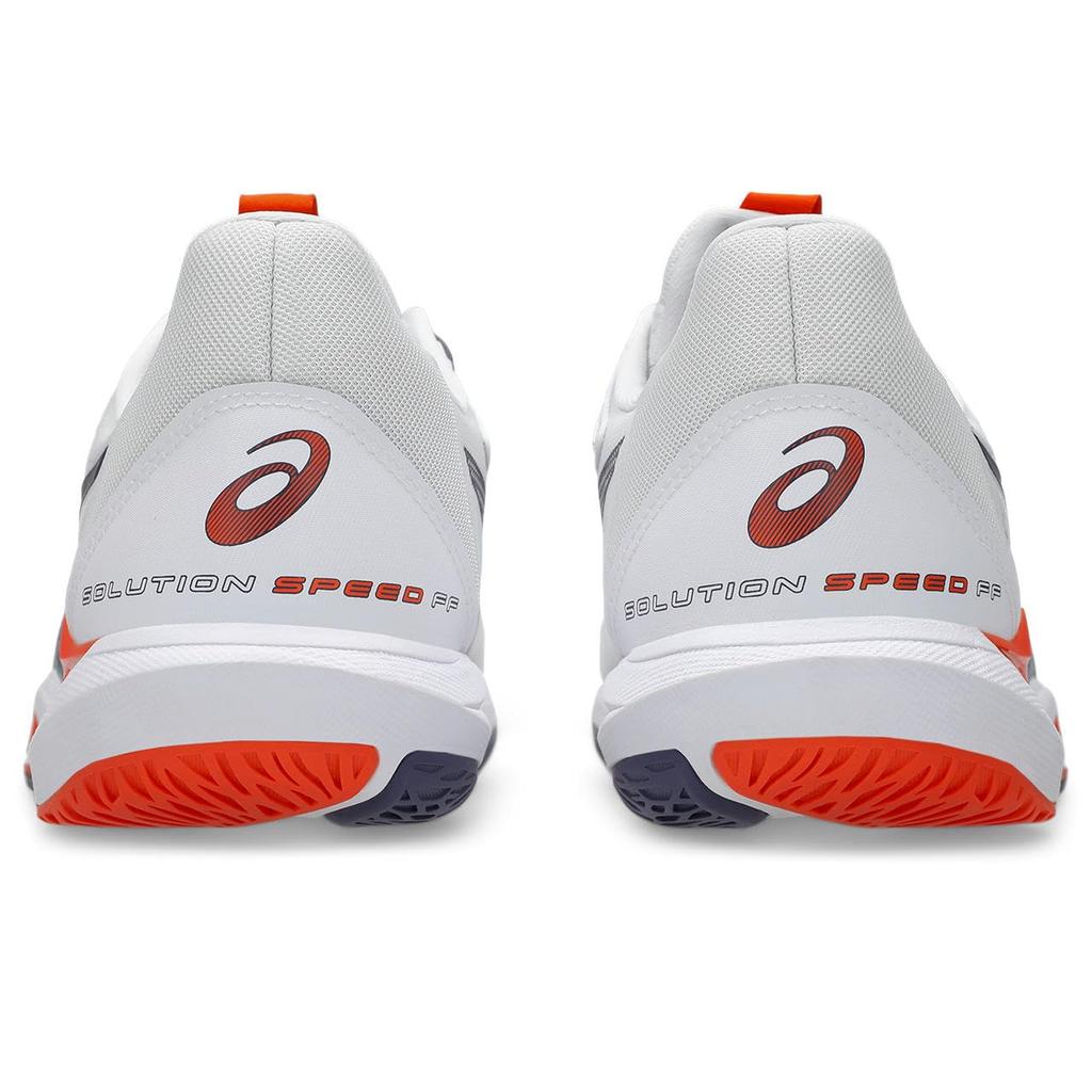 Теннисные туфли SOLUTION SPEED FF 3 1041A438 103 см 2E [ASICS] Мужские (Белый/Серовато-фиолетовый) 26,0