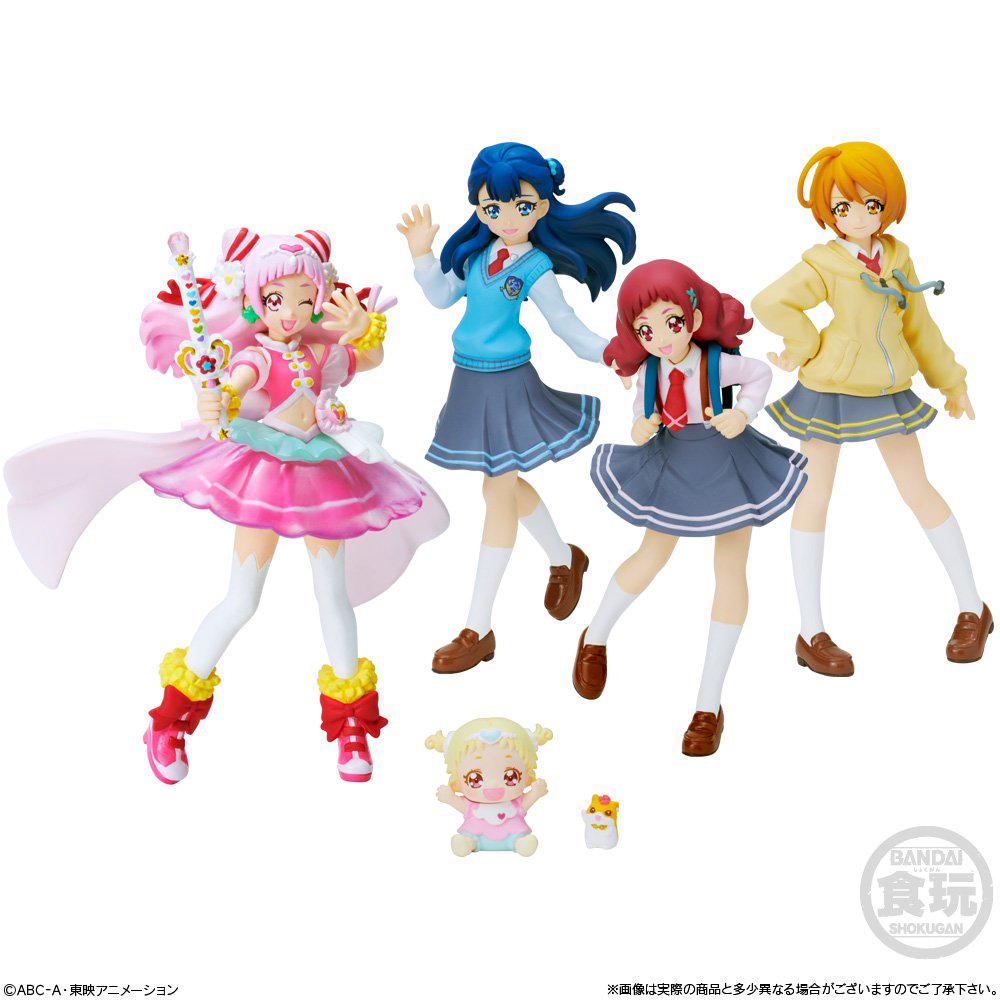 Специальный набор PreCure Cutie Figure 2, 1 набор, конфеты HUGtto! Игрушка/Жвачка (HUGtto!PreCure)