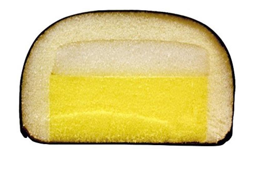 FV-918 NEO Square Pillow (Brown) Low-Resilience Type F71-0100H