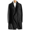 Winter New Mid-length Woolen Coat Men's Coat Windproof Warm Men's Wool Coat
