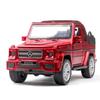 1/32 масштаб Benz G500, литая под давлением модель автомобиля, игрушечный автомобиль с откатным механизмом, звуком и светом для детей, коллекция подарков для мальчиков и девочек