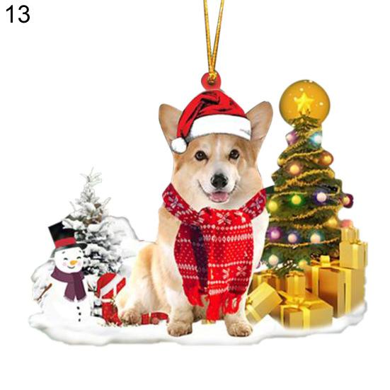 Adorable Christmas Hanging Decorative Easy for Cute Window Pendant KTY