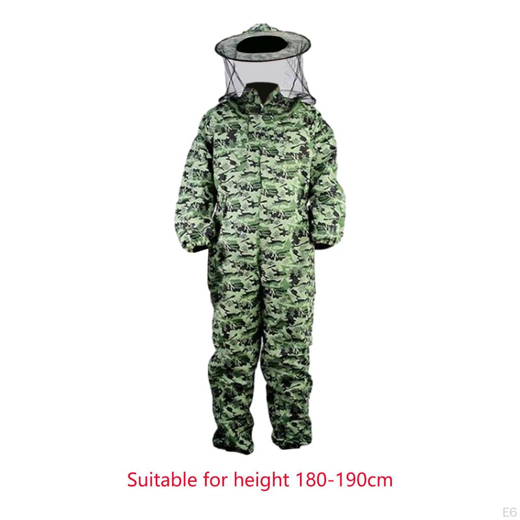 Костюм пчеловода яркого цвета с капюшоном, удобный комбинезон для хранения на ферме