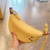 2025 Новая регулируемая сумка-кроссбоди в форме банана - Повседневная симпатичная сумка через плечо