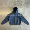 Mens Oversized Hooded Sweatshirt Matching Joggers Set Casual Streetwear 2025 Cotton Blend Loose Fit