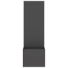Garden Privacy Screen Canvas Black 50 x 150 cm