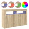 Sideboard Sonoma Oak 116 x 30 x 75 cm Particleboard