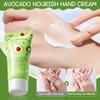 Avocado Nourishing Hand Cream Lip Balm Set Christmas Gift, Hand Cream and Lip Balm, Keep Your Skin Moist and Elastic