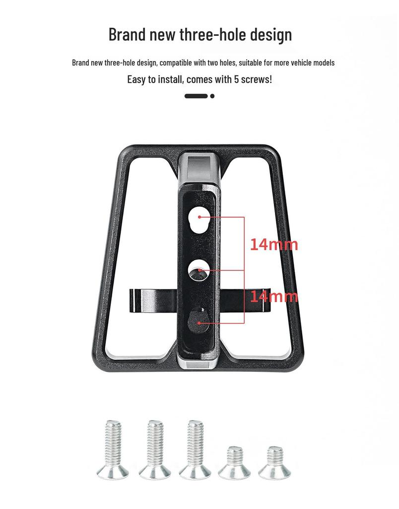 SUKOU Front Bag Conversion Seat for Dahon Folding Bike Pig Nose Bracket Handlebar