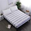 Printed Waterproof Bed Mattress Protector Anti-mite Bed Mattress Topper Breathable Soft Bed Cover No Pillowcase