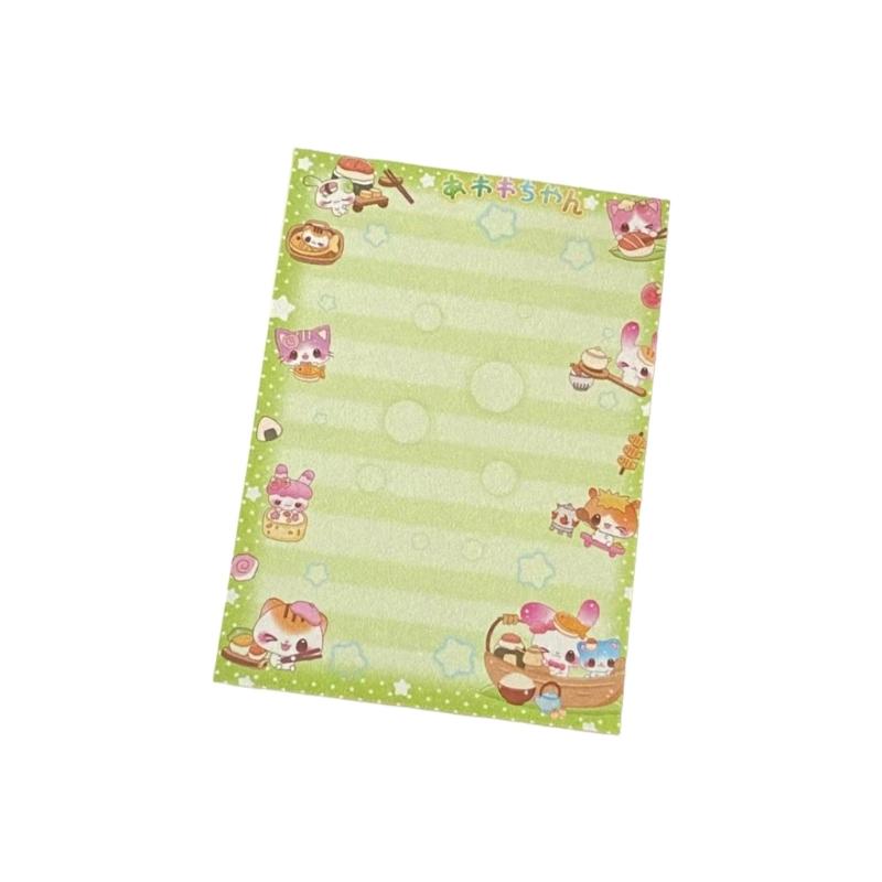 Радужные животные заметки Удобные школьные и офисные принадлежности Милые листки для заметок Бумажная текстура Подходит для ведения дневника