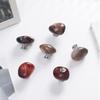 Random Color Drawer Knobs Agate Stone Cabinet Pulls Durable Door Handle