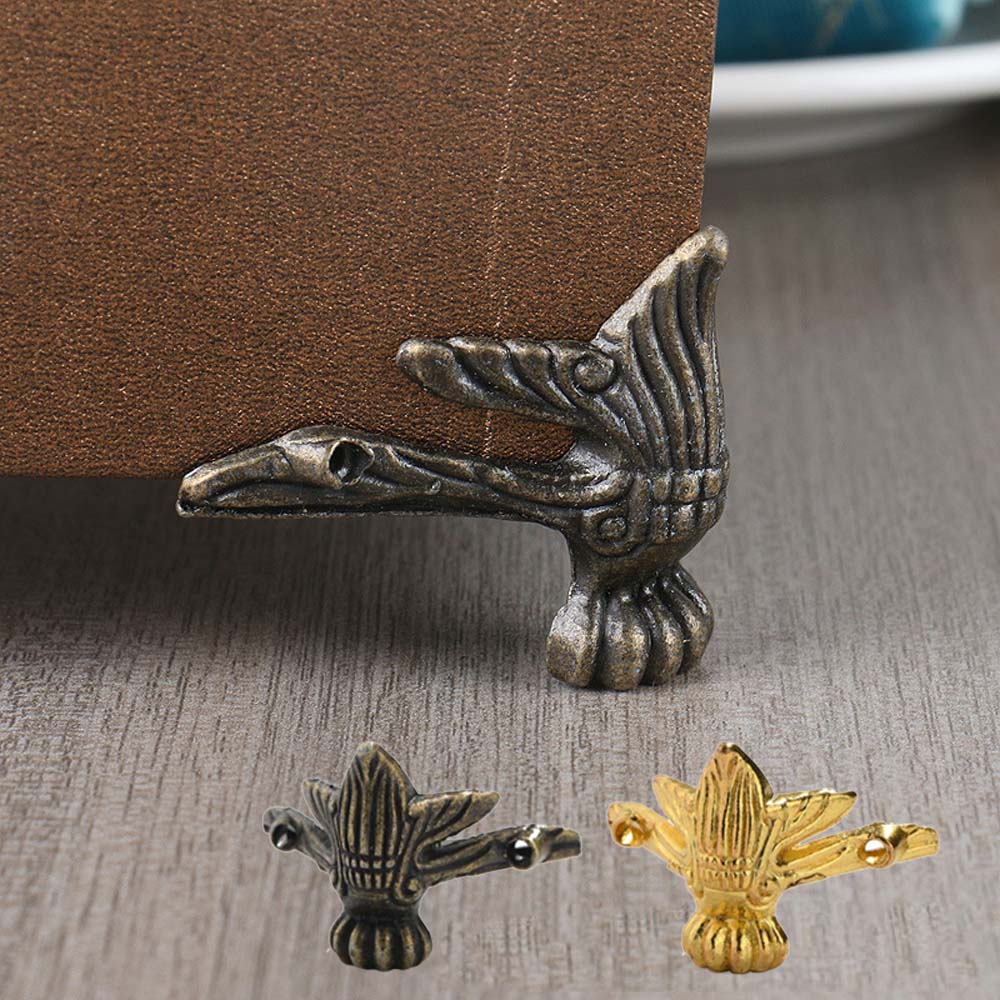 Durable Protector Decorative Hardware Furniture Part Corner Bracket Corner Furniture Leg Feet Leg