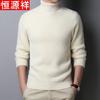 Men's Thickened Mink Velvet Turtleneck Sweater
