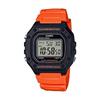 STANDARD DIGITAL Casio Standard Digital W-218H-4B2 Watch Men's Women's Cheap Casio Cheap Price Black Black Orange [Parallel Import]