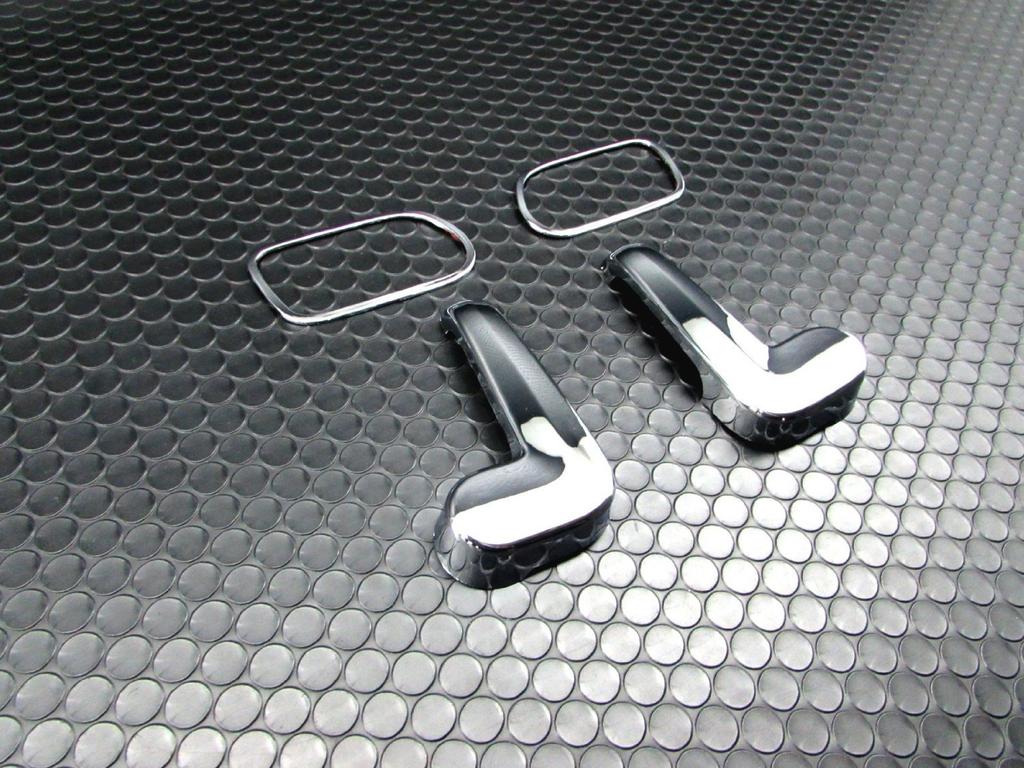 BRIGHTZ Chrome Inner Door Handle Covers for Custom N-BOX+ JF1/JF2 [INS-DHC-002] (F1, F2, 1/2)