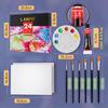Acrylic Paint Set: 12 or 24 Colors In 12ml or 60ml, Waterproof, Hand-Painting DIY Kit