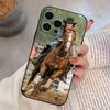 Western Style C-Cowboy   Phone Case Silicone Soft For IPhone 17 16 15 14 13 12 11 X XR Plus Pro Max Plus
