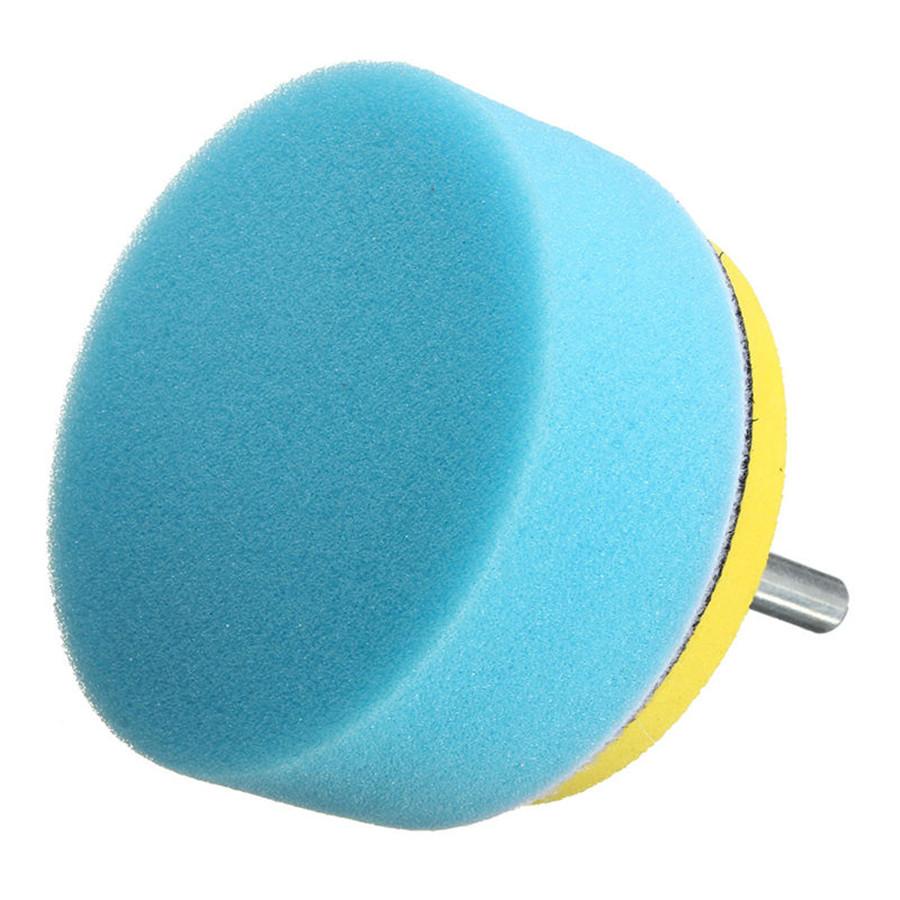 19 шт. 80 мм Высокоглянцевая полировка Набор полировальных подушечек для автомобильной полировальной машины + Адаптер для дрели-