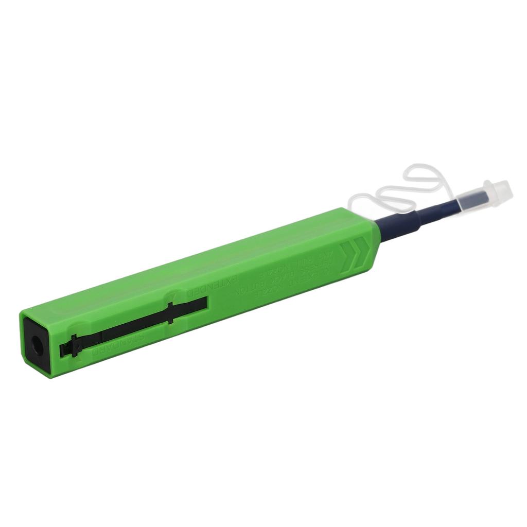 Ручка для чистки оптоволокна LC 1 клик Очиститель торца оптического волокна Нестатическая смола 1,25 мм Зеленый