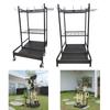 Garden Organizer Organization of Steel Tools with Hook Storage Support for Tool