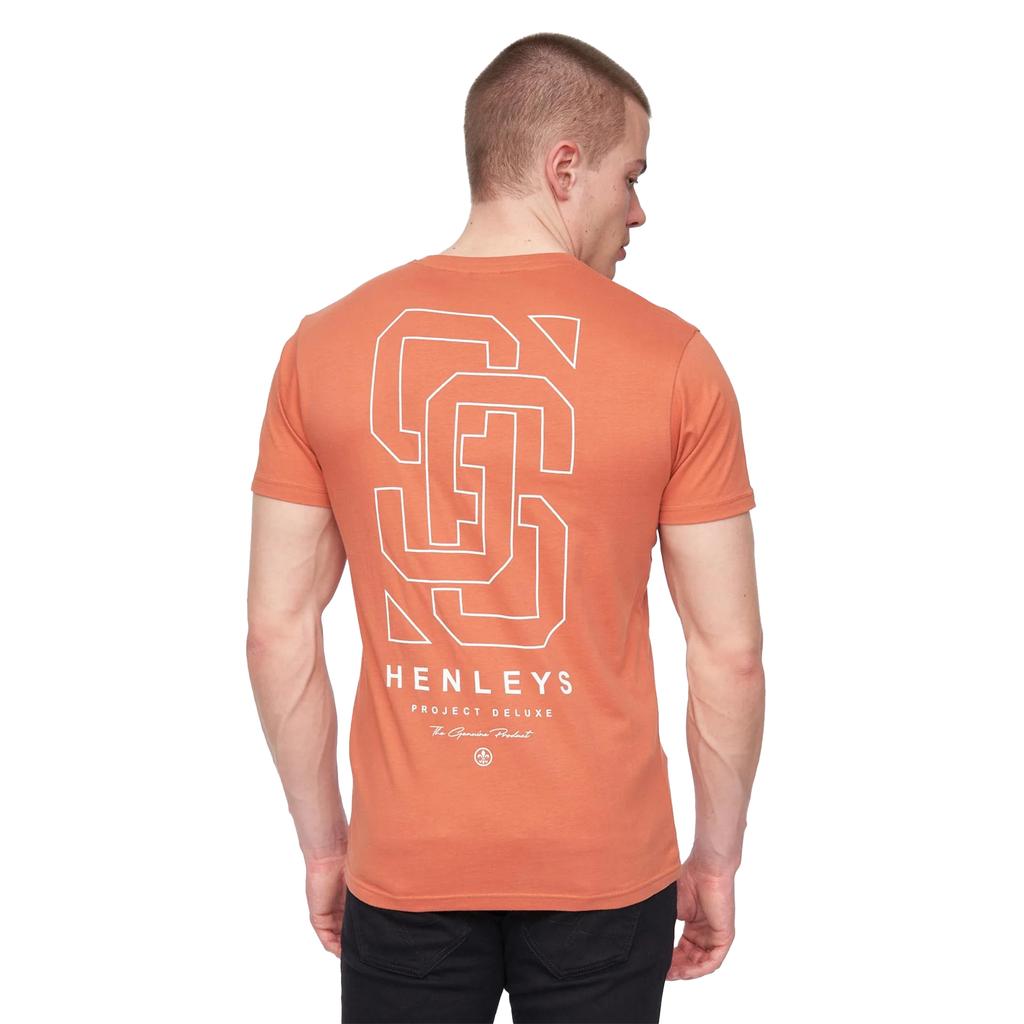 Мужская футболка с логотипом Henleys Ninesix