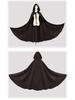 Hooded Medieval Cloak Costume for Halloween Party or Stage Performance