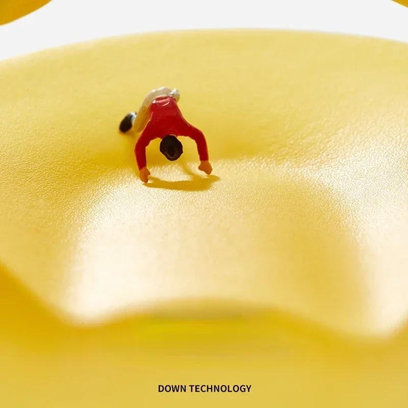 Женские летние тапочки на платформе Cheese Slippers Eva Soft Slides для женщин Нескользящие сандалии молочного цвета для пар Домашние тапочки для ванной