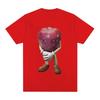 Забавная я как Эпл с лицом Мем Футболка Унисекс Мода Высокое Качество Футболки Ретро Повседневная Футболка с Коротким Рукавом Топы