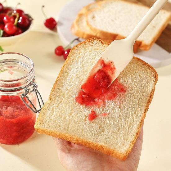 Силиконовая лопатка для банок для соскребания, намазывания, с длинной ручкой, резиновый скребок для банок, бутылок, термостойкий, не содержит БФА, силикон