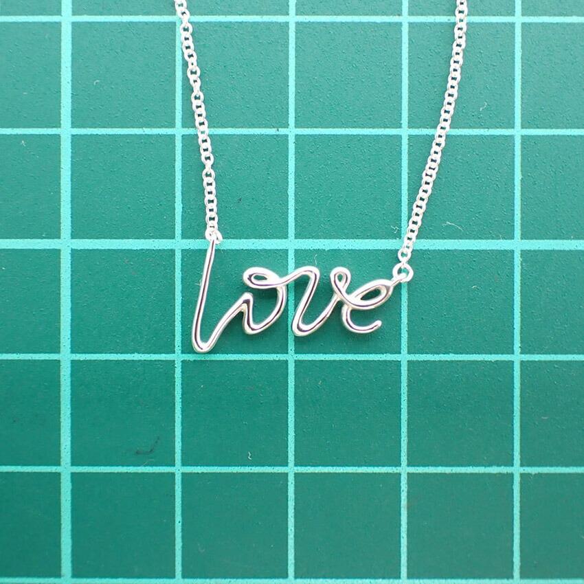 [Б/у] Ожерелье TIFFANY/Tiffany 925 Paloma Picasso LOVE [g371-58]