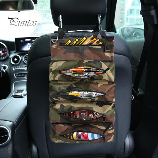 Портативная сумка для хранения инструментов, большая, с 5 отделениями, застежка-молния, водонепроницаемая, прочная, набор инструментов для ремонта, сумка-рулон на молнии