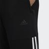 Adidas Контрастные полосатые джоггеры с логотипом, мужские брюки, черные HE7445
