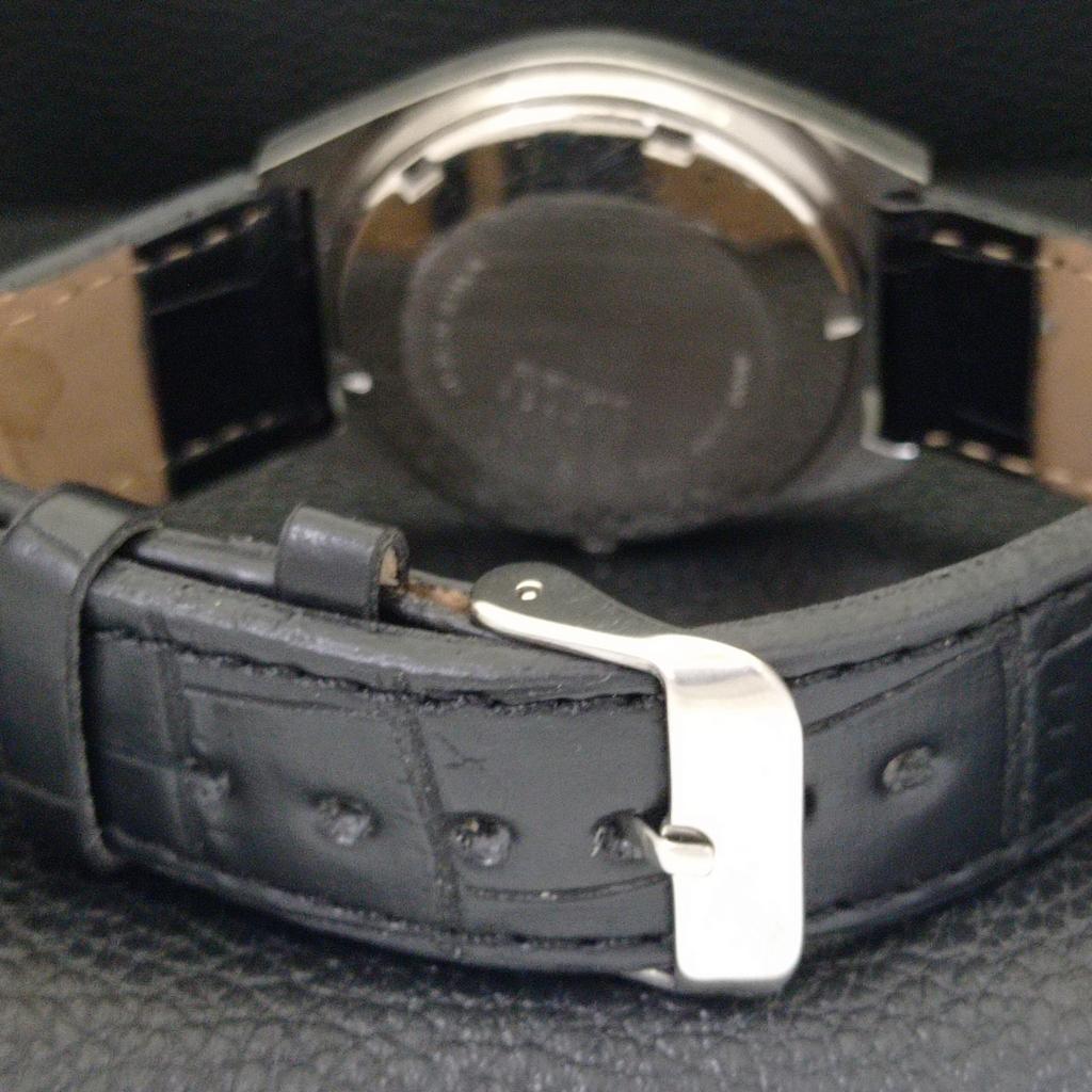 Seiko 5 AUTOMATIC VINTAGE 6319A JAPAN MENS BLUE COLOR DIAL WATCH A701209-5 R206a-a701209