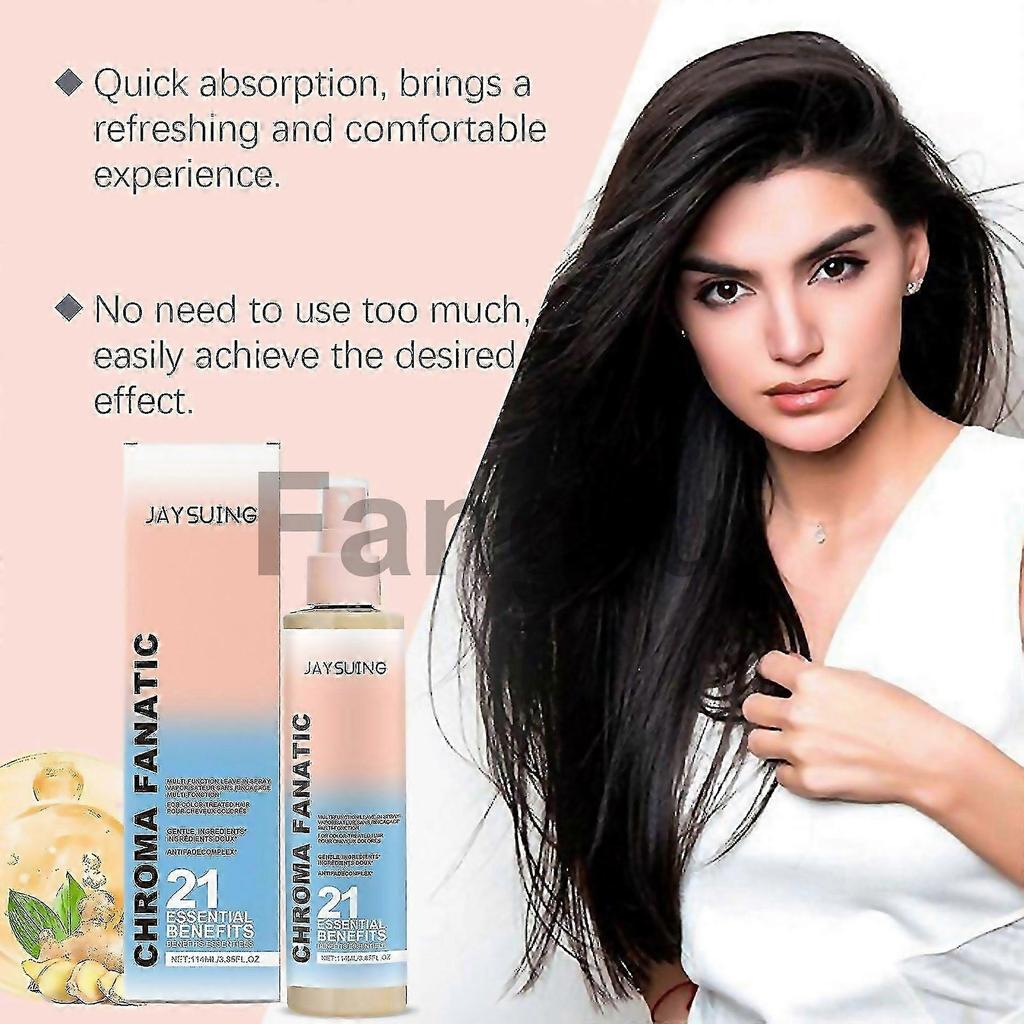 For Color Fanatic Multitasking Spray 21 Benefits Primes Perfects Protects Colourtreated Hair Leave I