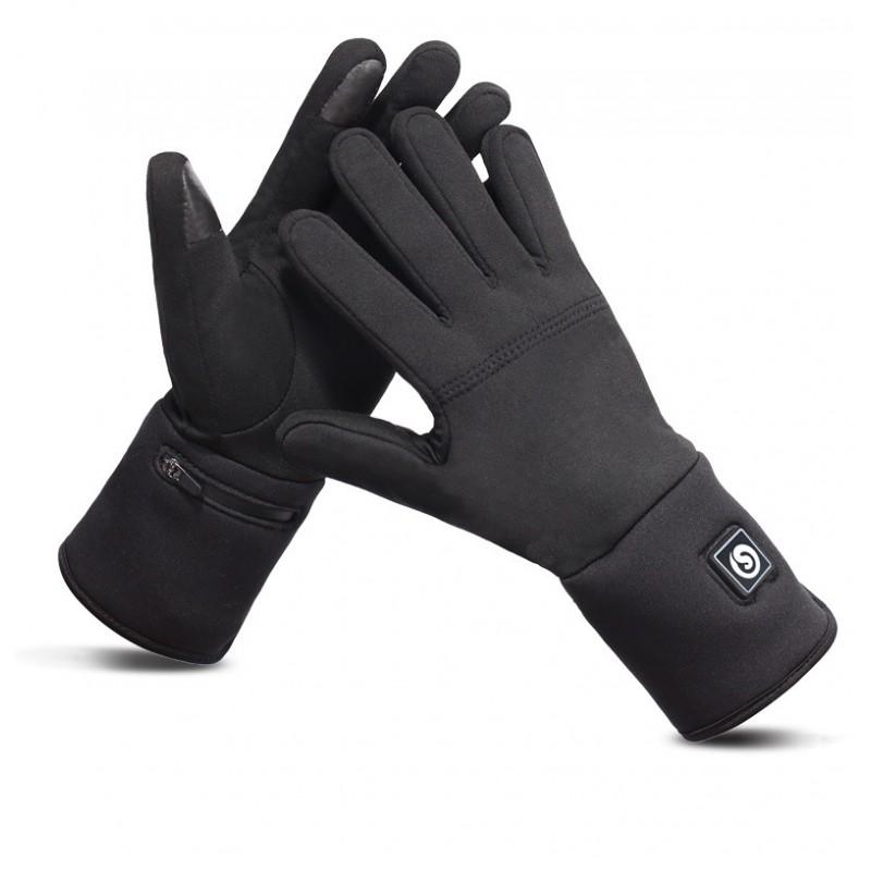Heated Gloves Skiing Snowboarding Cycling Hiking Outdoor Winter Sports Touchscreen Warm Windproof Rechargeable