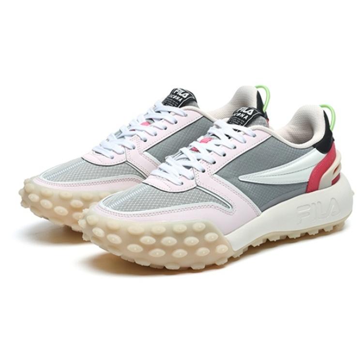 FILA Gara Fabric Low top Casual Shoes Women's Gray Pink F12W213111FSR