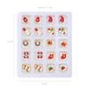 20Pcs/set Nail Supplies Christmas Nail Decorations Christmas Nail Accessories  Manicurist
