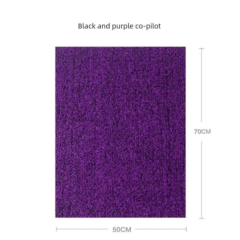General Motors Car Floor Mats, Wire Loop Mats, Easy to Clean, Can Be Freely Cut, Single Piece Driver's Foot Mat, Waterproof Carpet