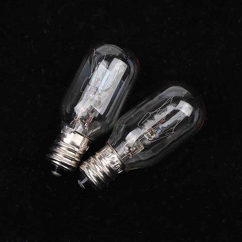 1Pc T20 E12 120V 15W/25W Salt Lamp Globe Bulb Incandescent Bulbs Refrigerator Oven Light Bulbs Replacement Light Bulb