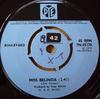 7-дюймовая пластинка BOULEVARD  Miss Belinda  7N45170 Pye Records 1972 UK Rock Б/у