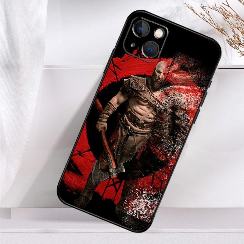 God of War Phone Case For iPhone 14 13 12 11 16 15 Pro Max Plus Mini 7 8 X XR XS Max Soft Cover
