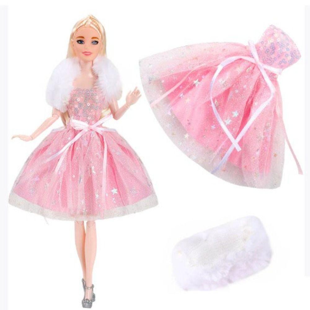 Модные платья для кукол-принцесс, костюм для кукол 30 см / для кукол BJD 1/6 / для кукол 11,5 дюйма, аксессуары для DIY
