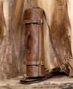 Handmade Leather Chef Knife Roll Bag: Culinary Travel Case