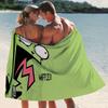 Invader Z-Zim Art Cartoon Towel Quick Drying Beach Towels Are Suitable For Swimming Pools Camping Yoga And The Gym
