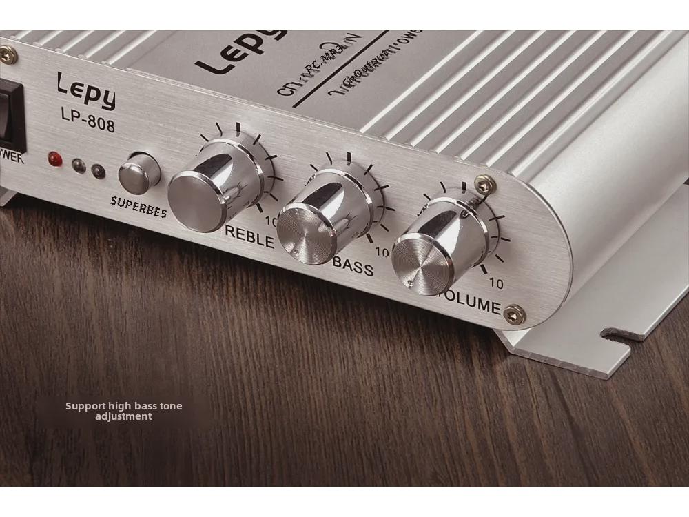 Компактный усилитель мощности Lepai LP-808 12 В