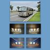 Светодиодные лазерные передние фары с двумя линзами для Toyota Coaster, JAC Bosston, Jinlv и Jiangling