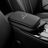HTGF6 Car Armrest Mat Leather Arm Rest Sof Pad Protection Cushion For Alfa Romeo Giulia Stelvio Giulietta 156 159 147 Mito Tonale Brer