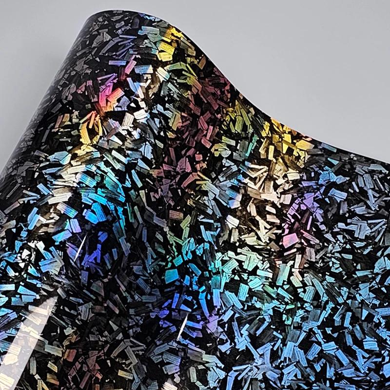 152 см красочная наклейка на автомобиль из углеродного волокна виниловая пленка супер глянцевая пленка водонепроницаемая пленка для обертывания автомобиля компьютера телефона мотоцикла